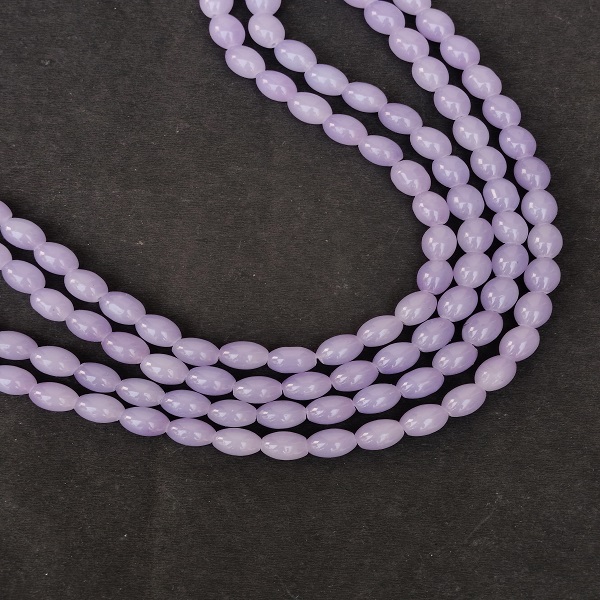 Lavender Oval beads