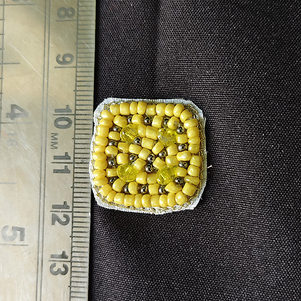 Square embroided patchs 02