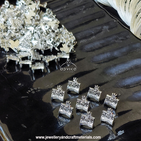 Oxidized Mahadev charm