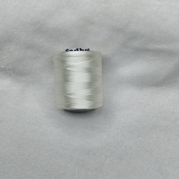 white Embroidery silk Thread 