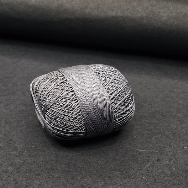 dark gary crochet thread
