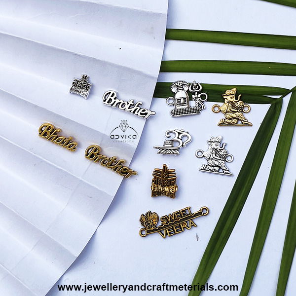 Assorted Charm Combo Set for Rakhi Making 02