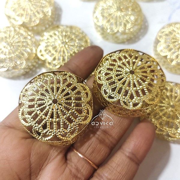 Small floral flat kaleera dom