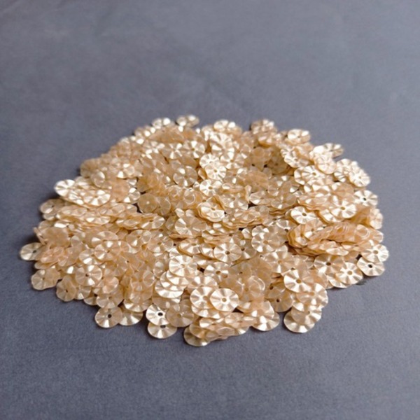light golden sequin