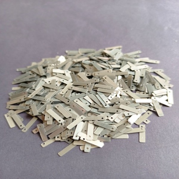 Metallic Colour rectangle sequins