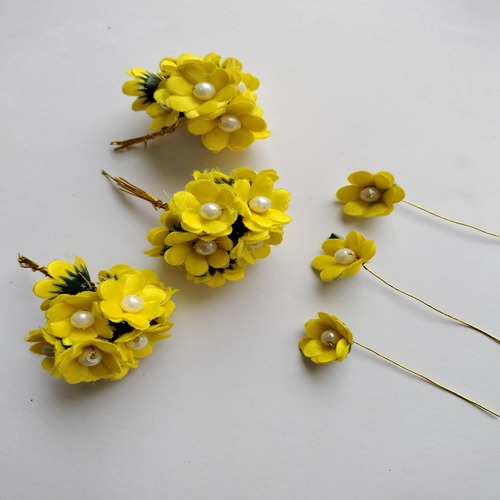 2.5 cm Fabric Flower