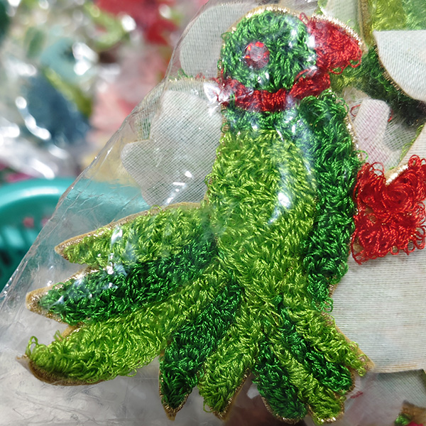  Parrot Embroidered Patch