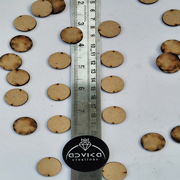 Circle MDF cutting 2 cm