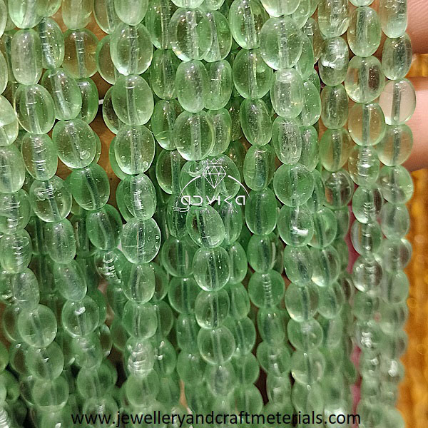 Flat Oval Beads for DIY Jewelry and craft 14