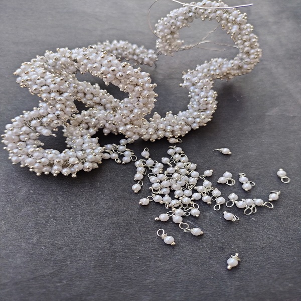 Silver Loreals hanging diy jewellery