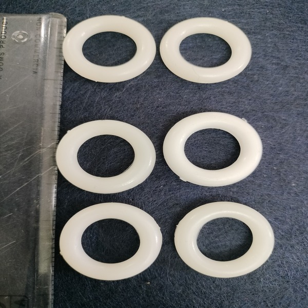 Large Size Plastic donuts base ring