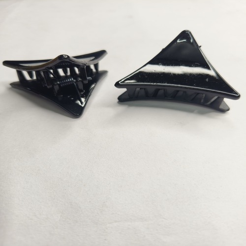 Black Hair Clip Acrylic Base 3