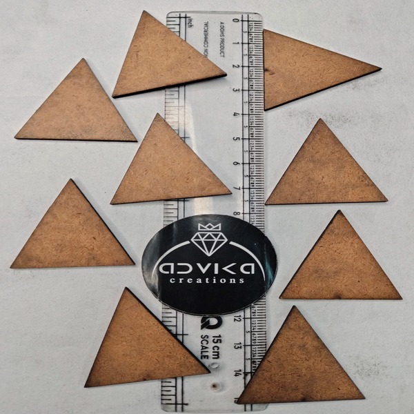 triangle Mdf cutting 3.5 cm