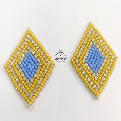 embroidered patch for jewellery making