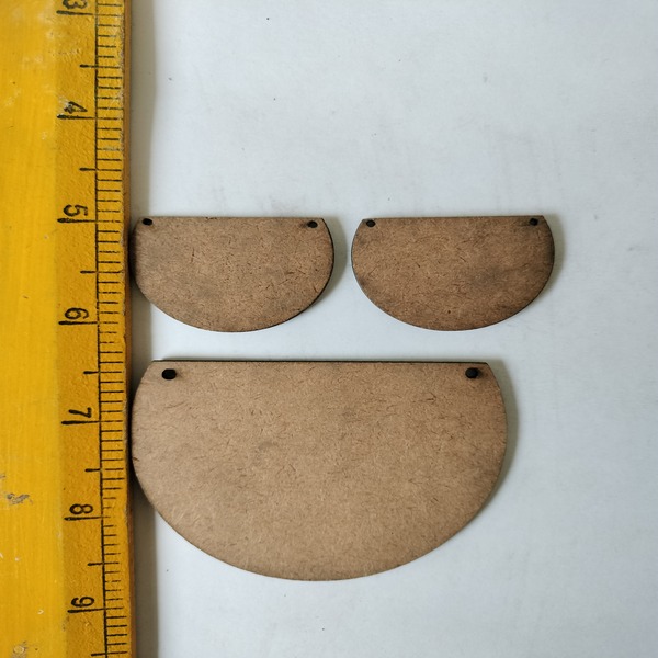 MDF Pendent Earring Set 01