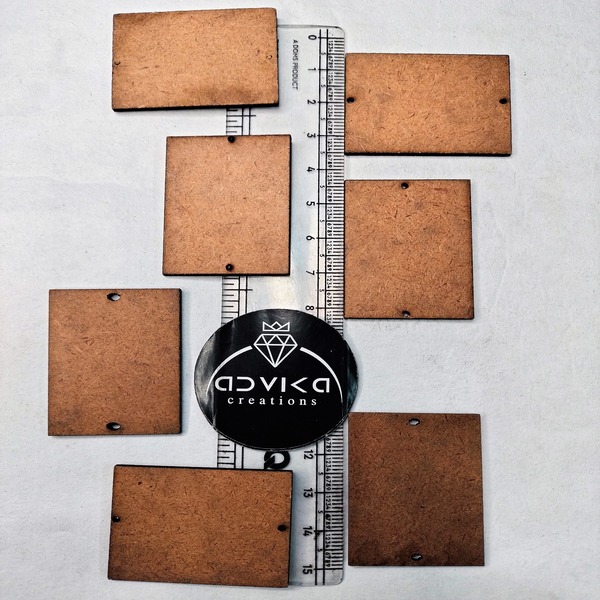 Rectangle Mdf cutting 4 cm