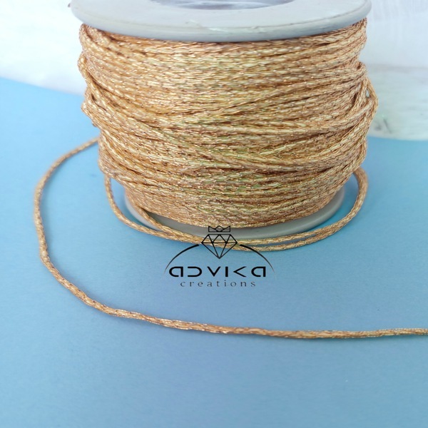 Thin lace goden colour