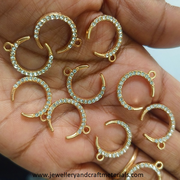 Half-moon stylish charm