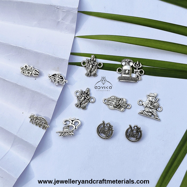 Assorted Charm Combo Set for Rakhi Making 06