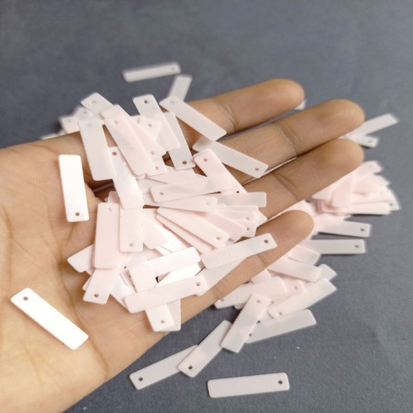 pink rectangle sequins