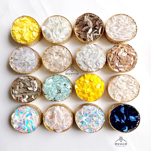 sequins Combo of 16 colors