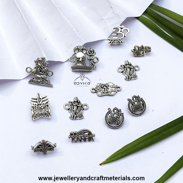 Assorted Charm Combo Set for Rakhi Making 08