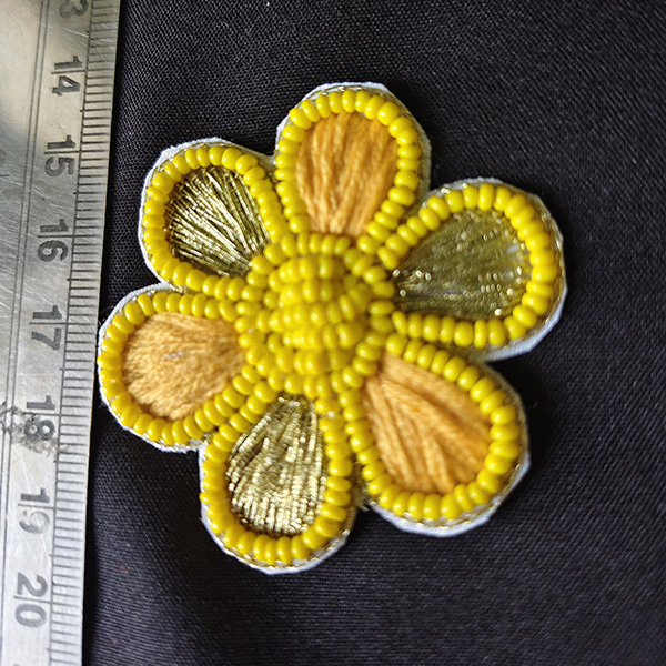 Yellow sadabahaar patch