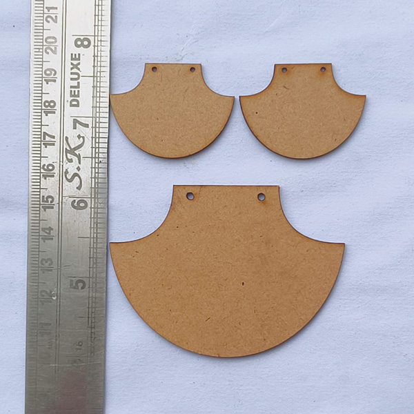 MDF Pendent Earring Set 17