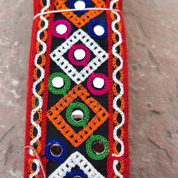 Multicolor Embroidered Lace 04