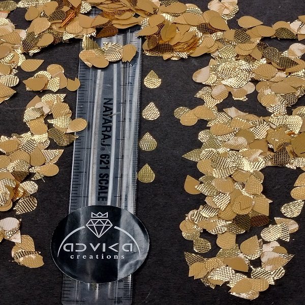 Drop shape Gota cutting 