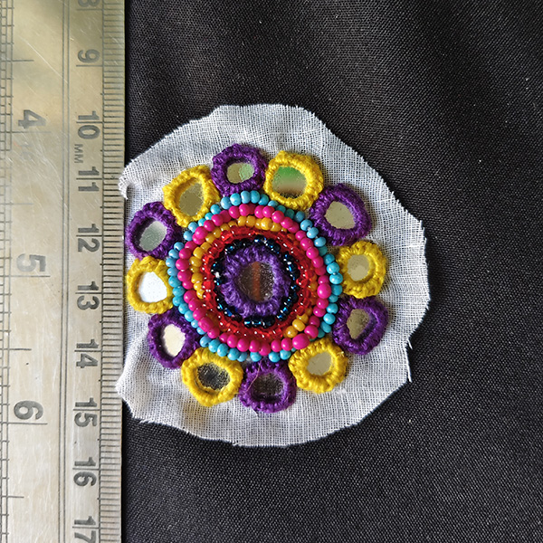 Rangoli embroided patchs 02