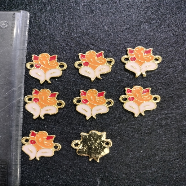 Enamel Ganesha charm