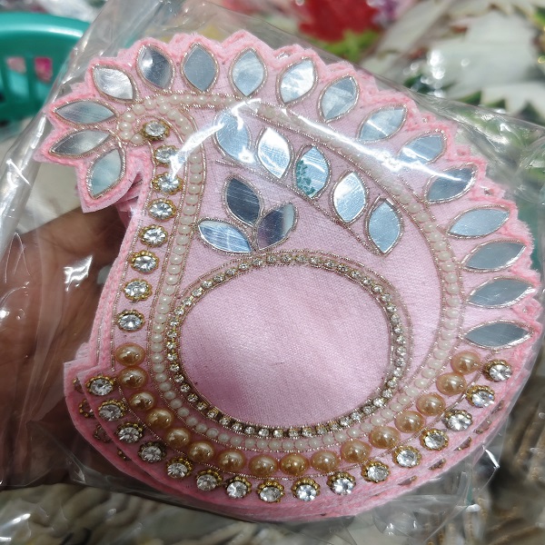 Decorative Ambiya Embroidered Patch