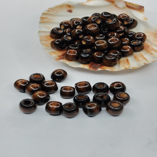 Dual Shade Wooden Beads