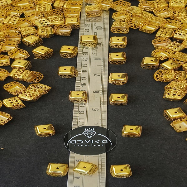 Square Kalira Bases for Jewelry Making and Crafting 