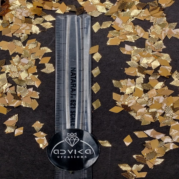 diamond shape Gota cutting 