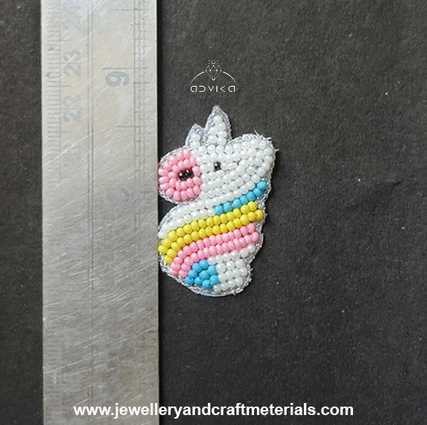 Embroidered Unicorn Patch 01